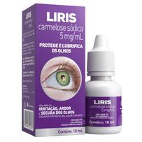 Colírio Liris Carmelose Sódica 5mg/ml 10ml