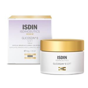 Creme Facial Ácido Glicólico Isdin Isdinceutics Glicoisdin 8 Soft Efeito Peeling 50g
