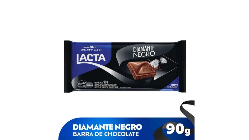 CHOC. LACTA 34G DIAMANTE NEGRO