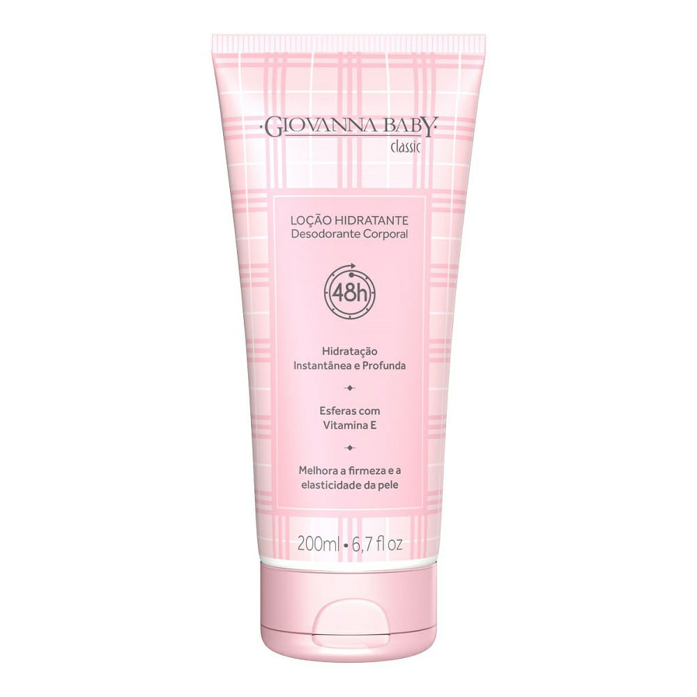 Loção Hidratante Giovanna Baby Classic 200ml