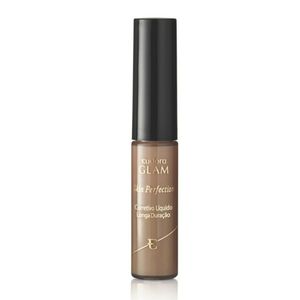 Corretivo Líquido Longa Duração Eudora Glam Skin Perfection Bege Escuro 2 6,4ml