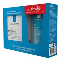 Kit La Roche Posay Sabonete De Limpeza Effaclar Concentrado 70g + Gel de Limpeza Effaclar Concentrado 40g