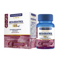 Suplemento Alimentar Catarinense Nutrição Resveratrol 165mg 30 Cápsulas