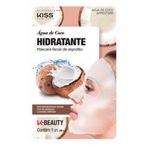 Máscara facial Kiss New York água de coco 20ml