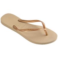 Sandália Havaianas Slim Areia Dourado Claro tamanho 35/36