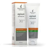 Protetor Solar Mantecorp Episol Antiacne Fps30 60ml