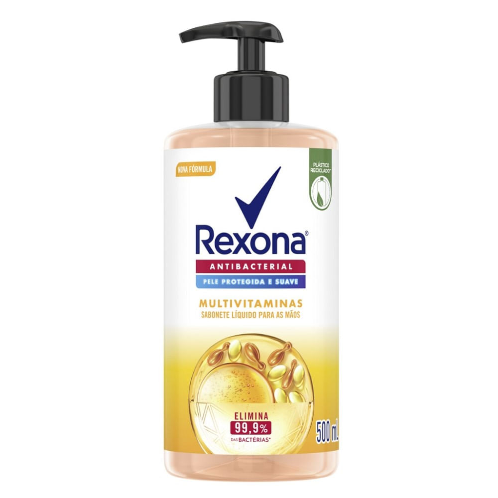 Sabonete Líquido Para Mãos Rexona Multivitaminas 500ml