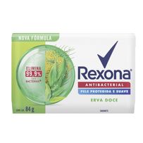 Sabonete Em Barra Rexona Erva Doce 84g