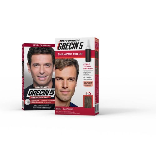 Shampoo Color Grecin 5 Castanho 60ml