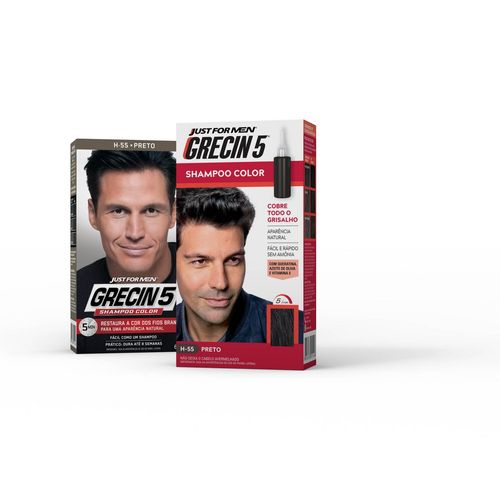 Shampoo Color Grecin 5 Preto 60ml