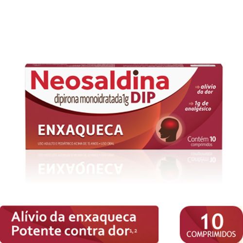 Neosaldina Dip 1g Hypera 10 Comprimidos