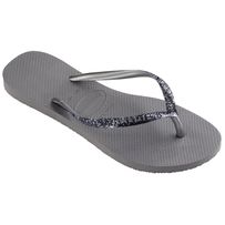 Sandálias Havaianas Slim Glitter II Cinza 37/38
