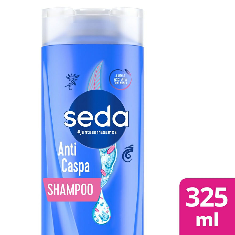 Shampoo Seda Anticaspa Hidratação Diária 325ml - Drogaria Venancio