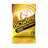 Preservativo Blowtex Prazer Prolongado 3 Unidades