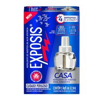 Refil Repelente Elétrico Líquido Exposis Casa 32,9ml