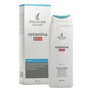 Shampoo Mantecorp Celamina Zinco 200ml