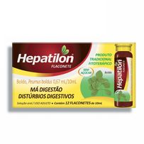 Hepatilon 12 Flaconetes De 10ml