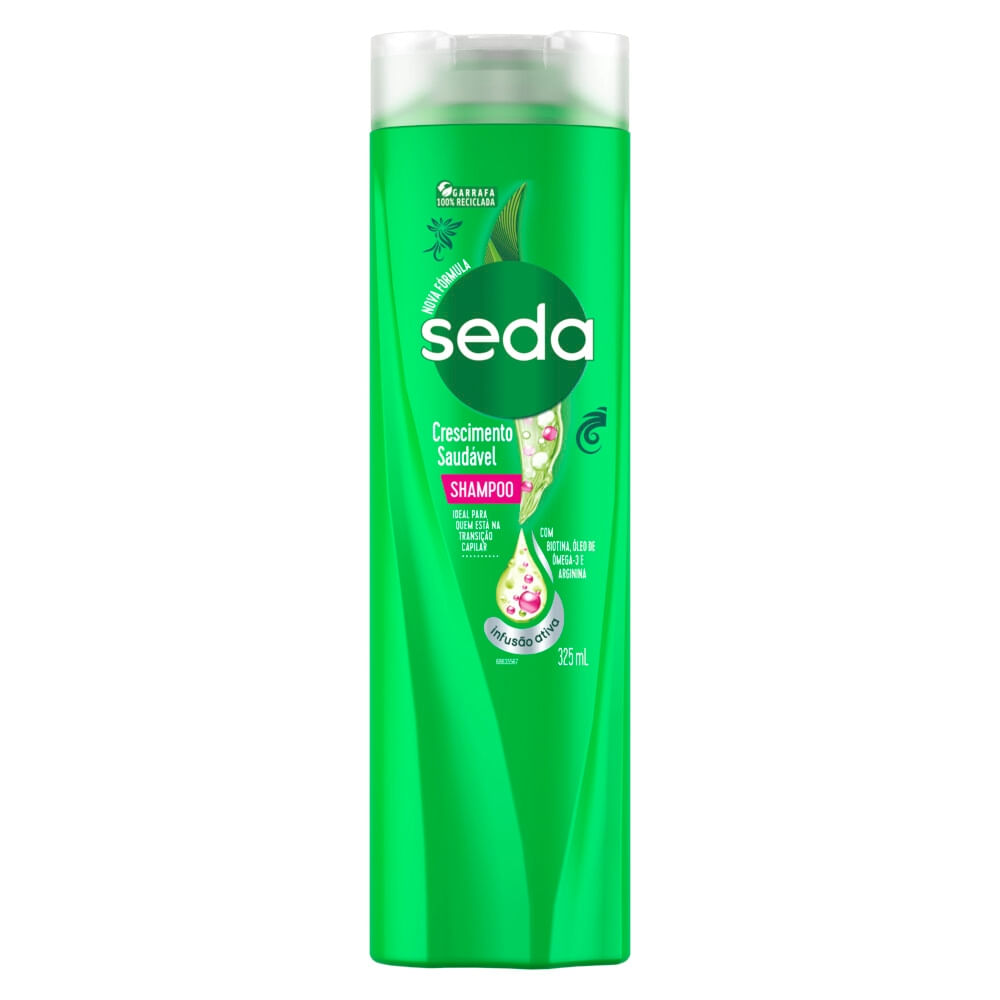 Shampoo Seda Crescimento Saúdavel 325ml - Drogaria Venancio