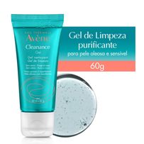 Gel de Limpeza Profunda Avène Cleanance Pele Oleosa E Sensível 60g