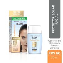 Protetor Solar Facial Isdin Fusion Water 5 Stars Fps60 Sem Cor 30ml