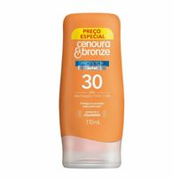 Protetor Solar Cenoura E Bronze Fps30 110ml Preço Especial