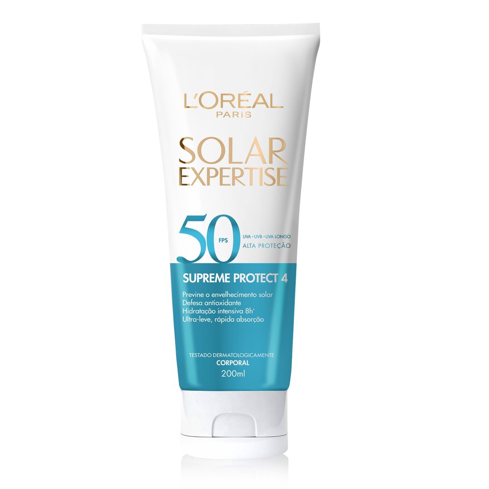 Protetor Solar Corporal L'Oréal Paris Solar Expertise Supreme Protect 4 FPS50 200ml