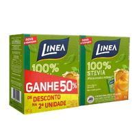 Adoçante Linea Stevia Em Pó 2 Embalagens com 50 Unidades
