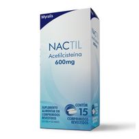 Nactil 600mg Myralis 15 Comprimidos Revestidos
