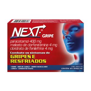 Next 400mg 10 Cápsulas