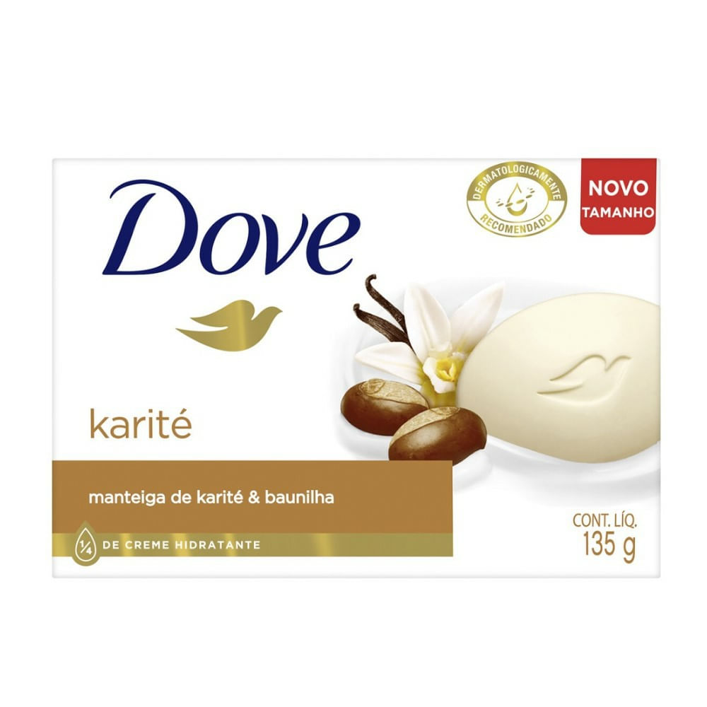 Sabonete Em Barra Dove Karité 135g