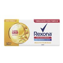 Sabonete Em Barra Rexona Multivitaminas 6 Unidades De 84g Cada