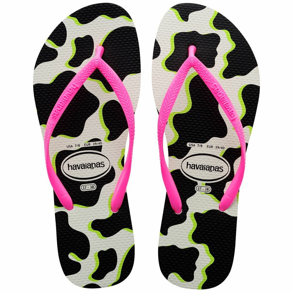 Sandálias Havaianas Slim Animals Branco 37/38