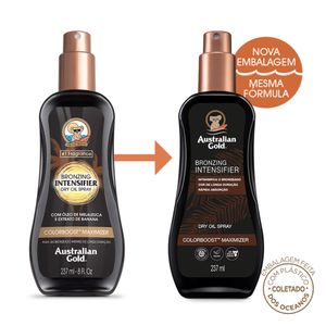 Óleo Bronzeador Spray Australian Gold Intensifier 237ml