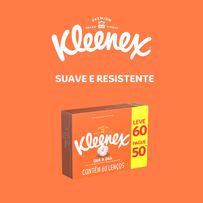 Lenços De Papel Kleenex 60 Unidades