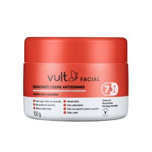 Creme Facial Antissinais Vult 7 Em 1 Cuidados 100g