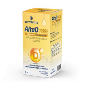 Alta D 500U.I Eurofarma Gotas 10ml