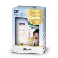 Kit Isdin Sérum Anti-Idade Hyaluronic Concentrate 30ml + Protetor Solar Fusion Water Fps60 30ml
