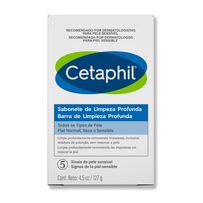 Sabonete Em Barra Cetaphil Limpeza Profunda 127g