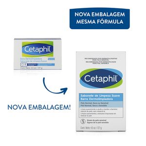 Sabonete em Barra Cetaphil Pele Sensível 127g