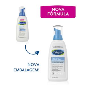 Espuma de Limpeza Facial Cetaphil Suave 236ml