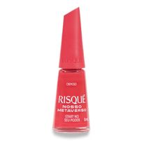 Esmalte Risqué Nosso Metaverso Coral Cremoso Start No Seu Poder 8ml