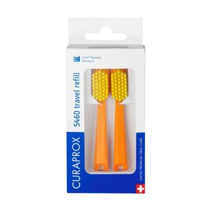 Escova Dental Curaprox 5460 Travel Set Refil Cores Sortidos 2 Unidades