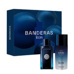Kit Banderas The Icon Elixir Masculino - EDP 100ml + Deo 150ml
