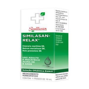Similasan - Relax Similasan Solução Oftálmica Colírio 10ml