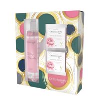 Kit Giovanna Baby Classic Body Splash 260ml + Sabonete Em Barra vegetal Óleo De Macadâmia e Vitamina E 2 Unidades De 90g Cada