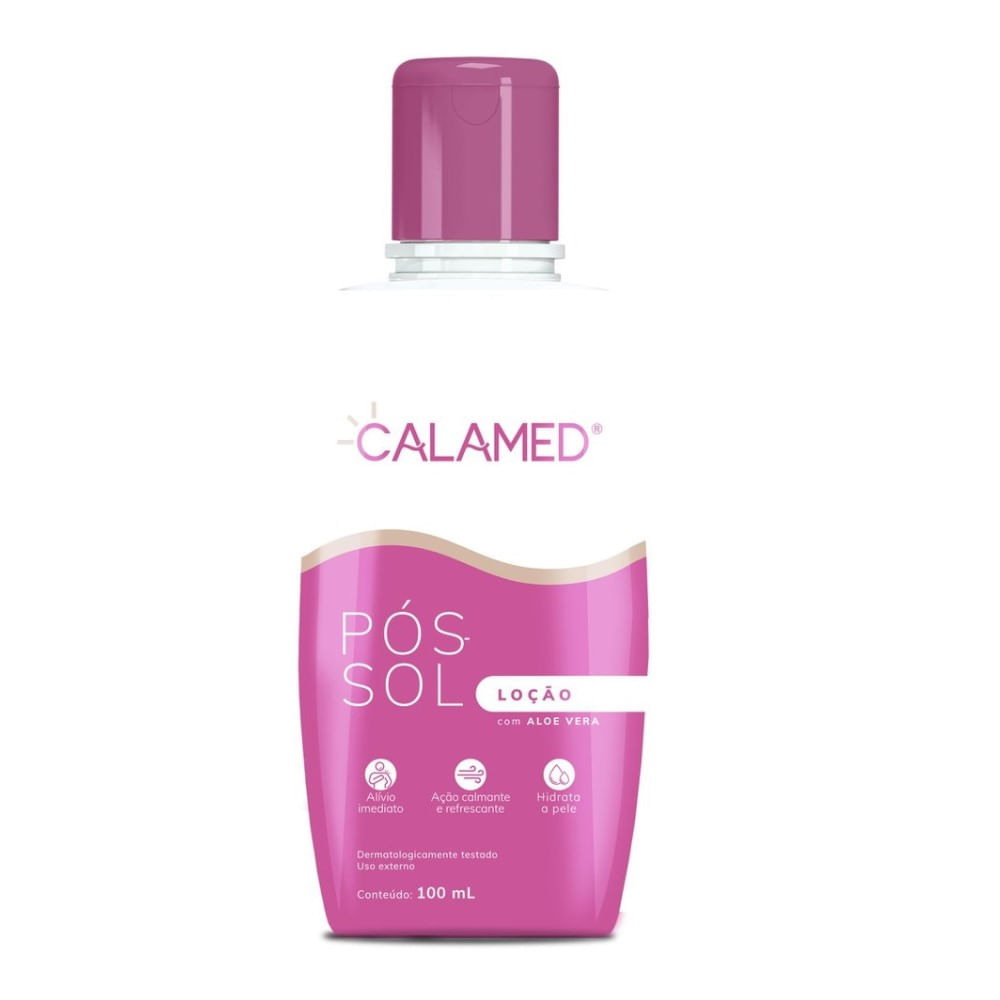 Loção Calamed Pós Sol 100ml - Drogaria Venancio