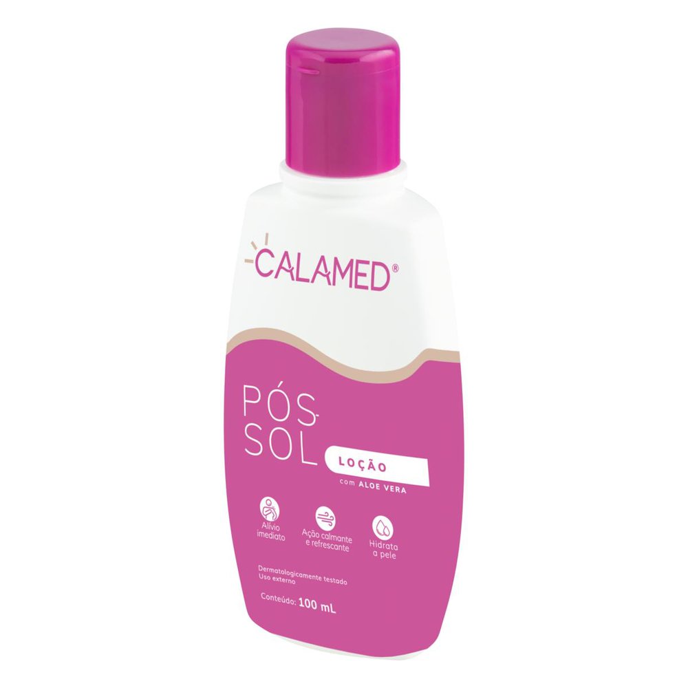 Loção Calamed Pós Sol 100ml - Drogaria Venancio