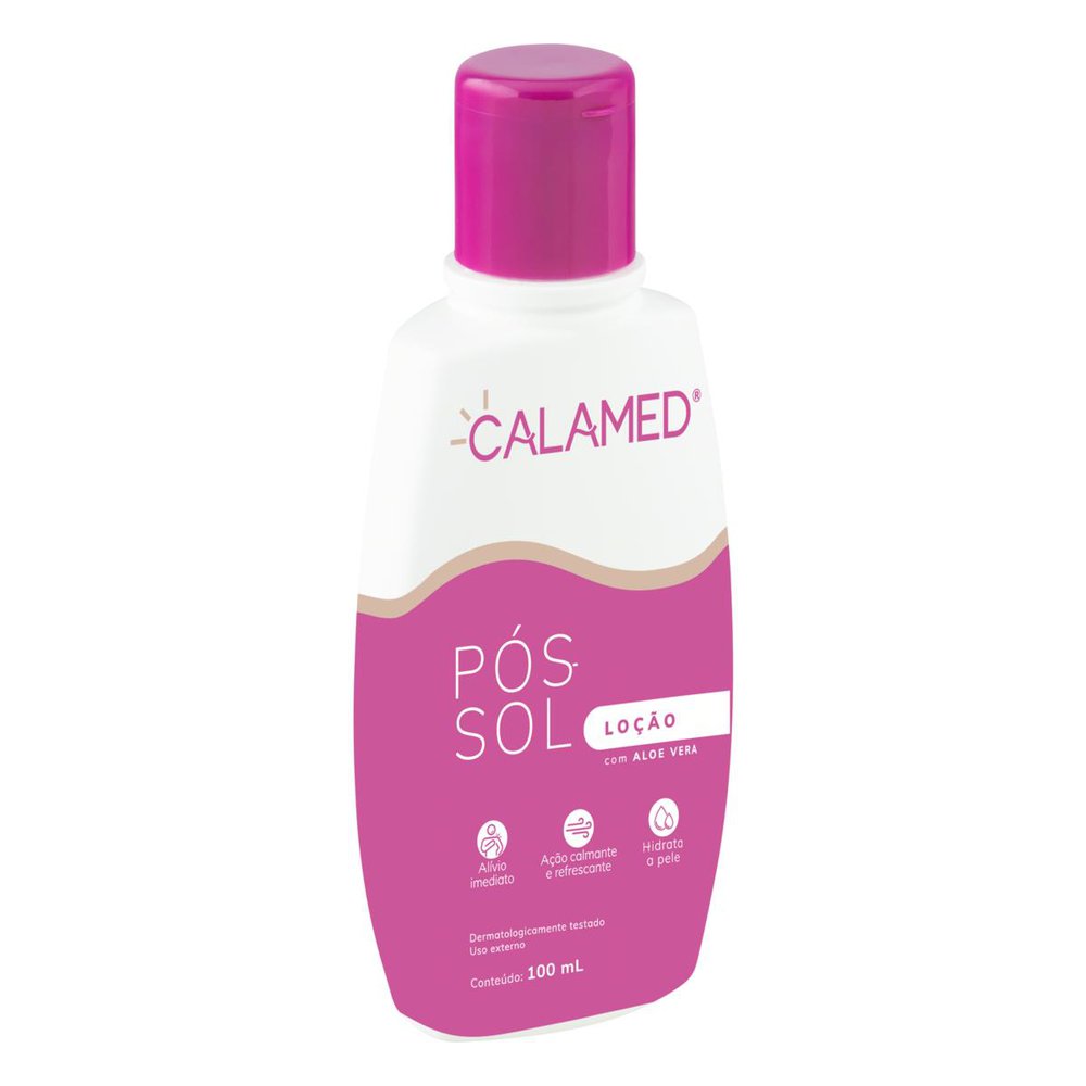 Loção Calamed Pós Sol 100ml - Drogaria Venancio