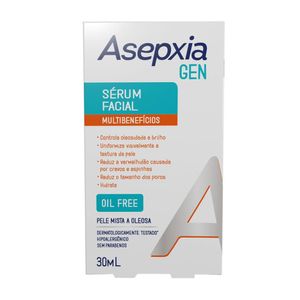 Sérum Facial Asepxia Gen Multibenefícios Oil Free 30ml