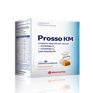 Suplemento Vitamínico Momenta Prosso Km 30 Tabletes Mastigáveis